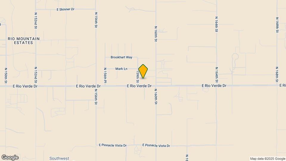 15907 E Desert Vista Trail Map and Location Details