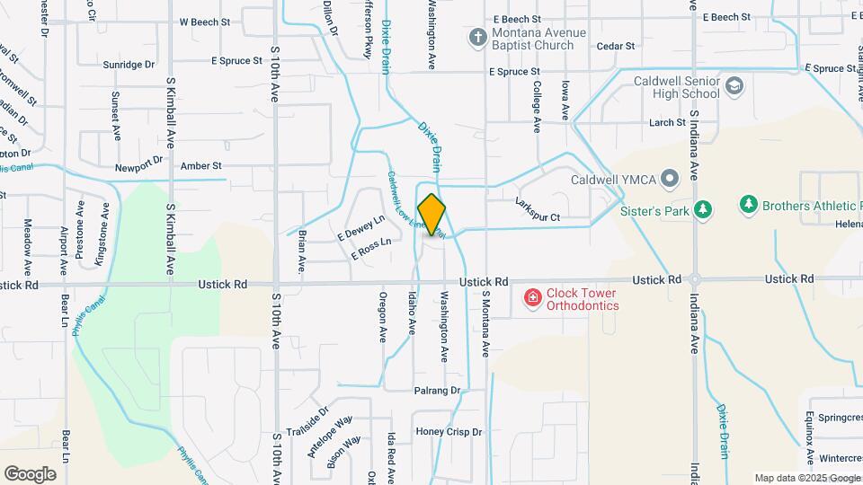 3911 Idaho Ave Map and Location Details
