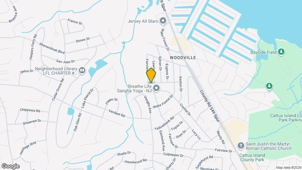 930 Fairview Dr Map and Location Details