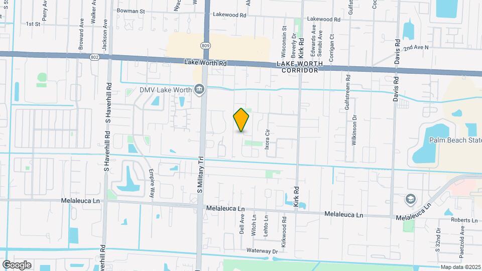 4389 Violet Cir Map and Location Details