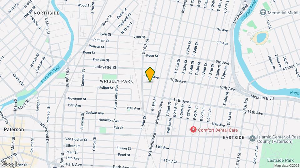 474 E 18th St, Unit Ground Unit Map and Location Details