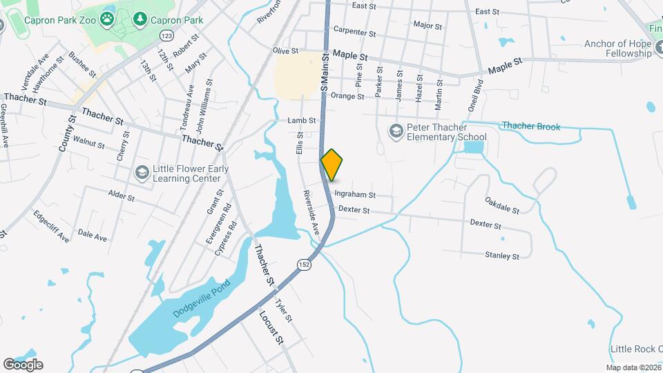 296 S Main St Map and Location Details