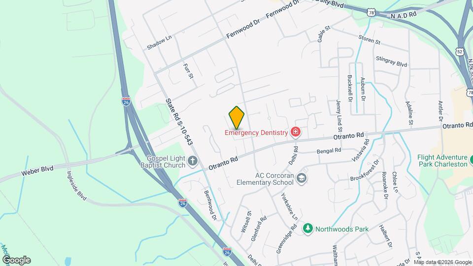 2903 Siebold Dr Mapa y Detalles de la Ubicación