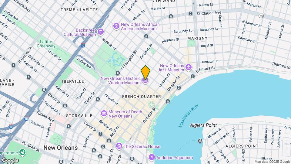 731 Dumaine St Map and Location Details