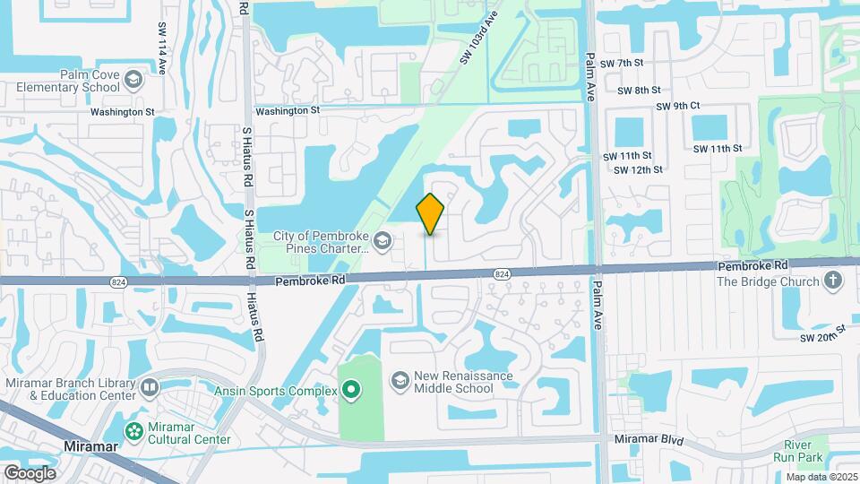 1512 SW 106th Ave Map and Location Details