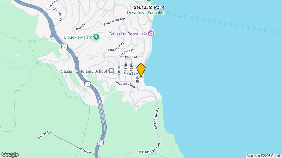 107 Bridgeway Map and Location Details