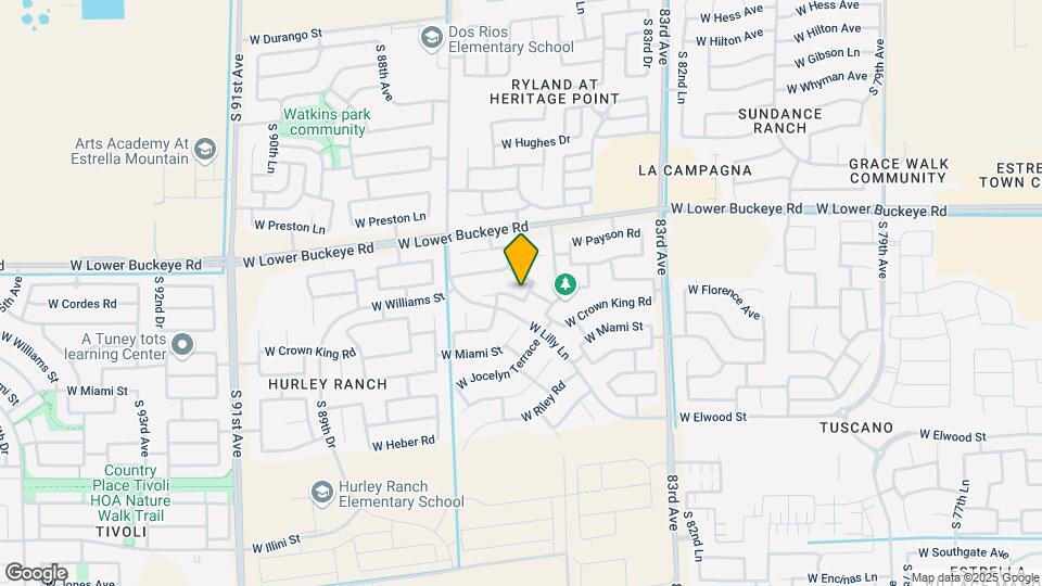 8528 W Kingman St Map and Location Details