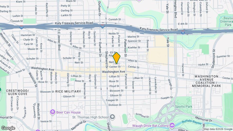 4610 Center St Map and Location Details