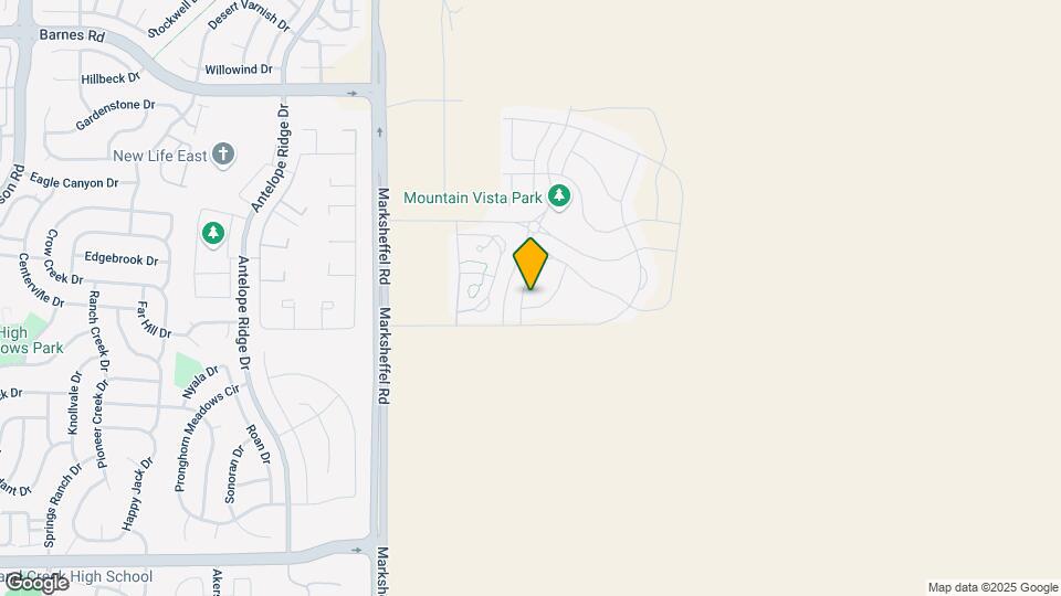 4243 Prairie Agate Dr Mapa y Detalles de la Ubicación