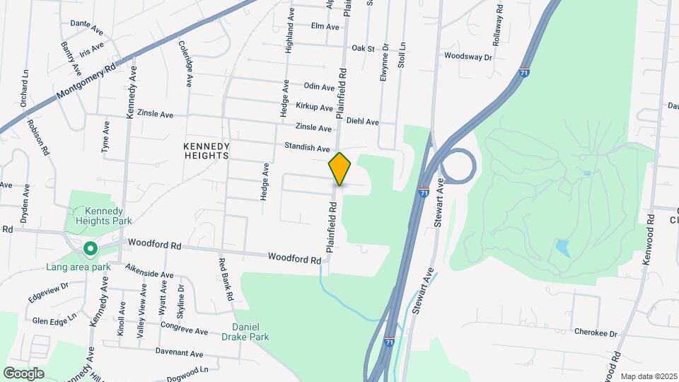 6116 Plainfield Rd, Unit 1 Map and Location Details