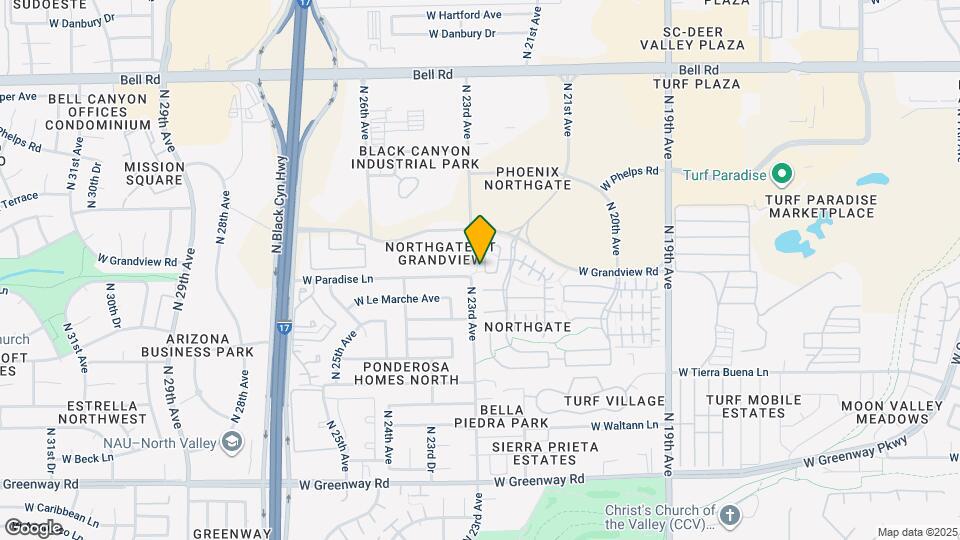 16206 N 22nd Ln Map and Location Details