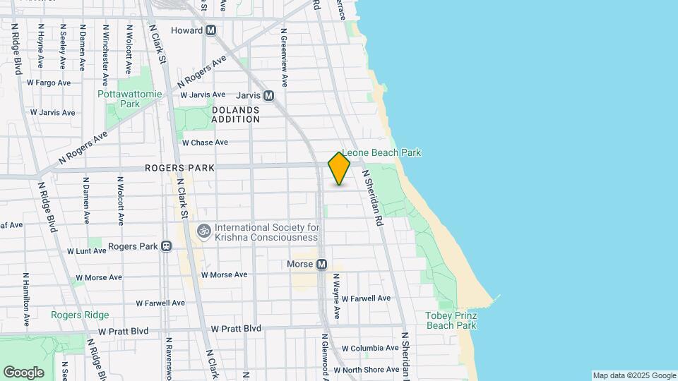 1365 W Estes Ave Mapa y Detalles de la Ubicación