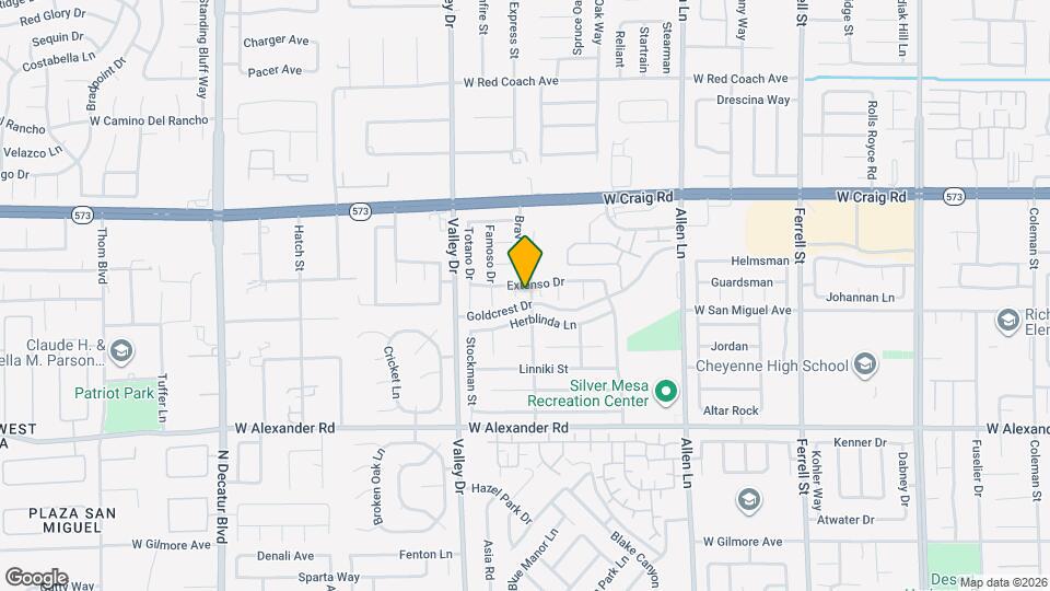 4216 Fino Cir Map and Location Details