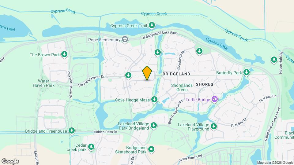 18827 Cove Pointe Dr Map and Location Details