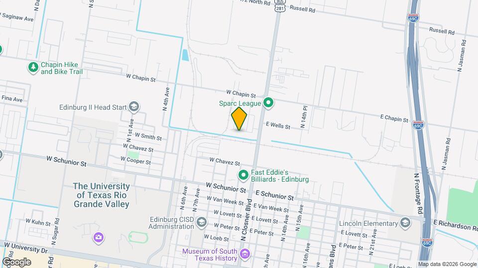208 Teak Dr Map and Location Details