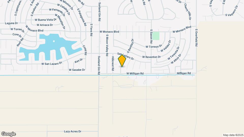 16001 S Bentley Dr Map and Location Details