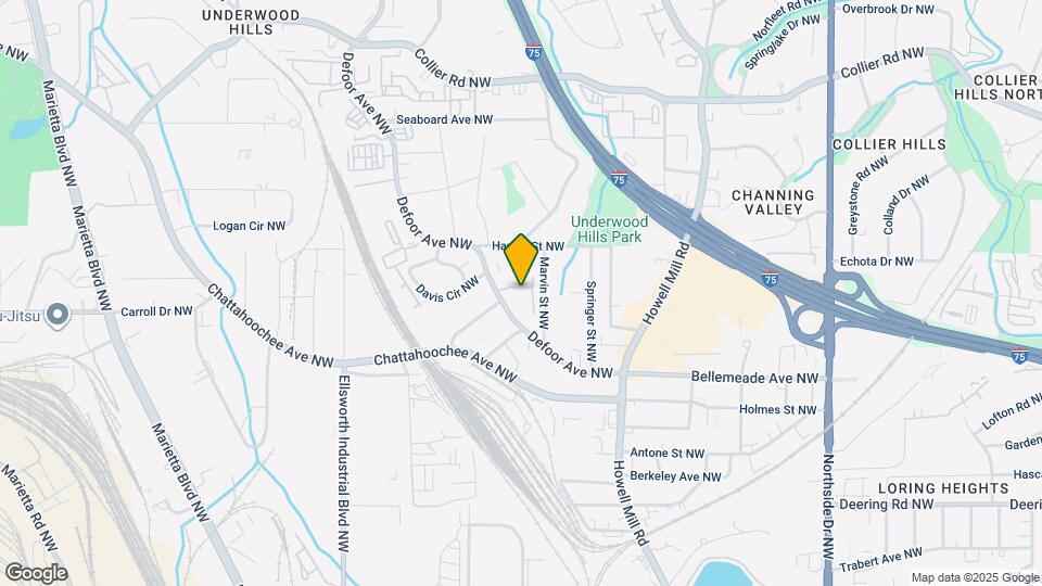 701 Defoors Landing NW Map and Location Details
