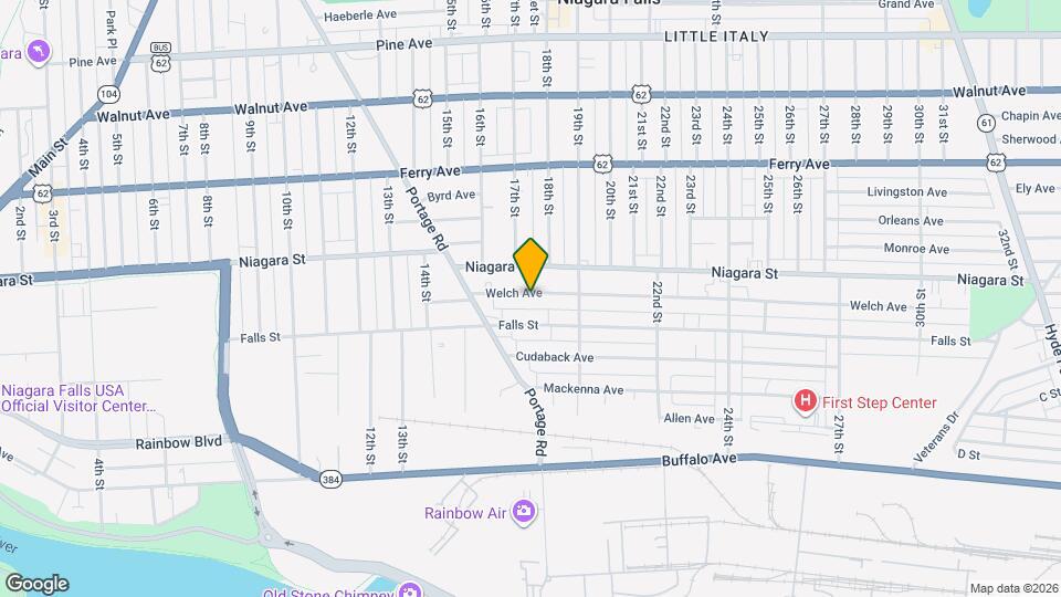 1761 Welch Ave Map and Location Details