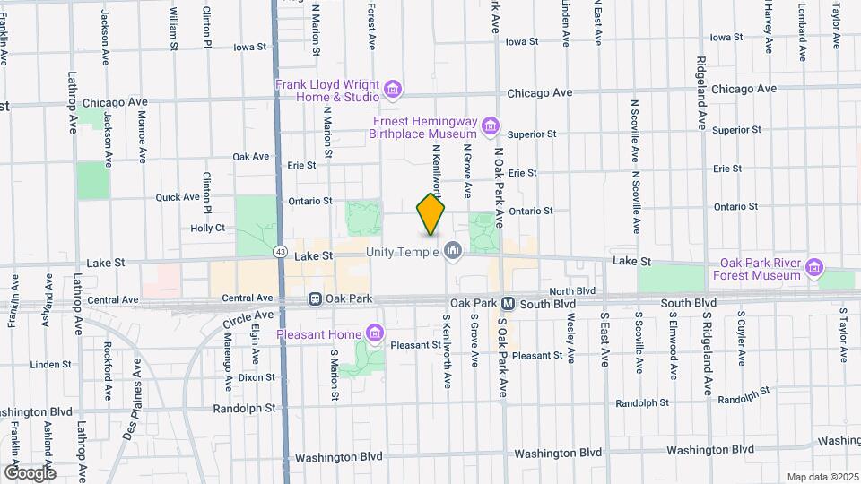 151 N Kenilworth Ave Mapa y Detalles de la Ubicación