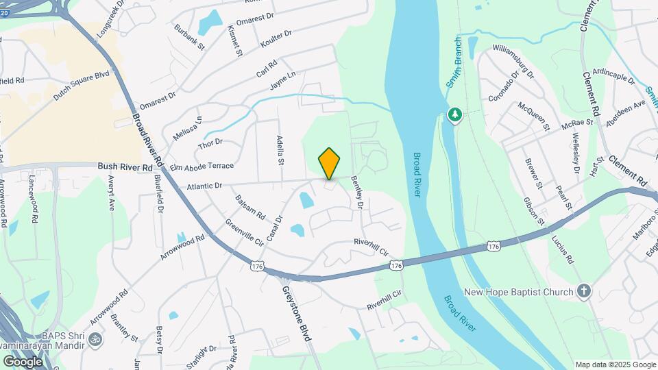 Bently Court Apartments Map and Location Details