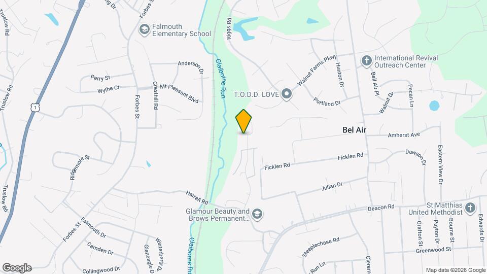 92 Andrews Pl Map and Location Details