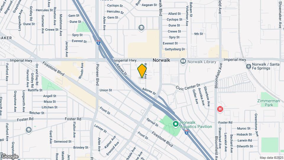 12737 Kalnor Ave Map and Location Details