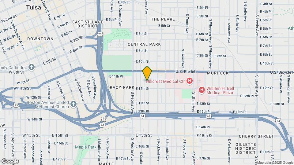 1136 S Quincy Ave Mapa y Detalles de la Ubicación