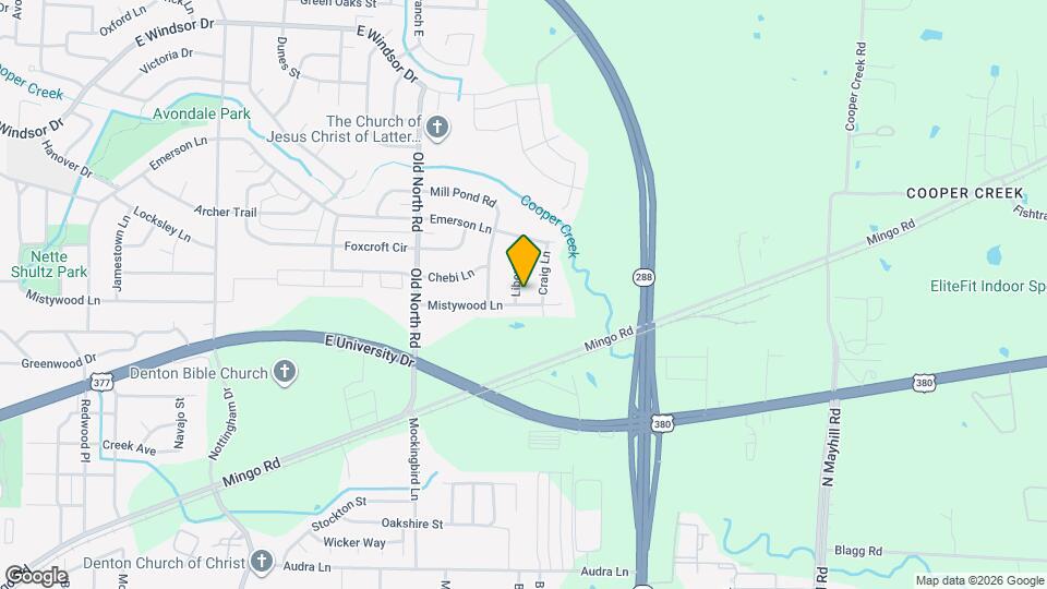 2504 Liberty Ln Map and Location Details