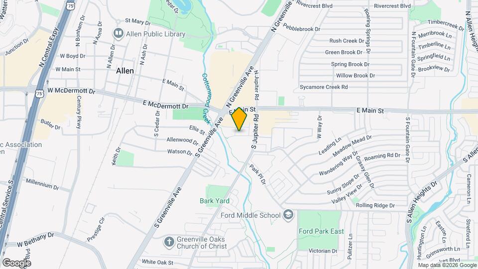 521 Sequoia St Map and Location Details