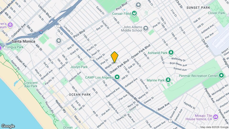 1024 Maple St Map and Location Details