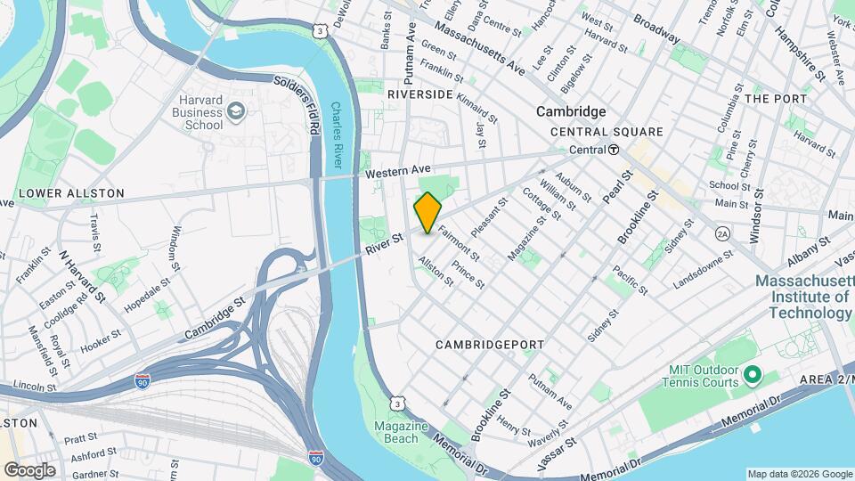 23 Fairmont Ave Map and Location Details