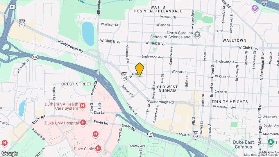 916 Alabama Ave Map and Location Details