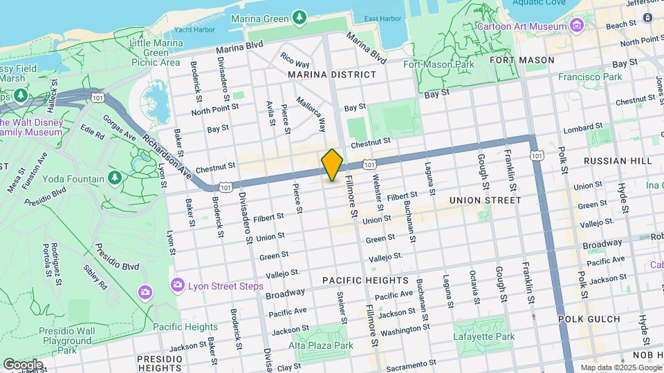 2272 Greenwich St Map and Location Details