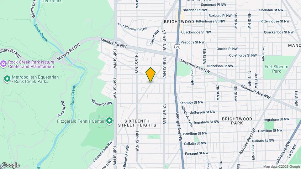 5691 Colorado Ave NW Map and Location Details