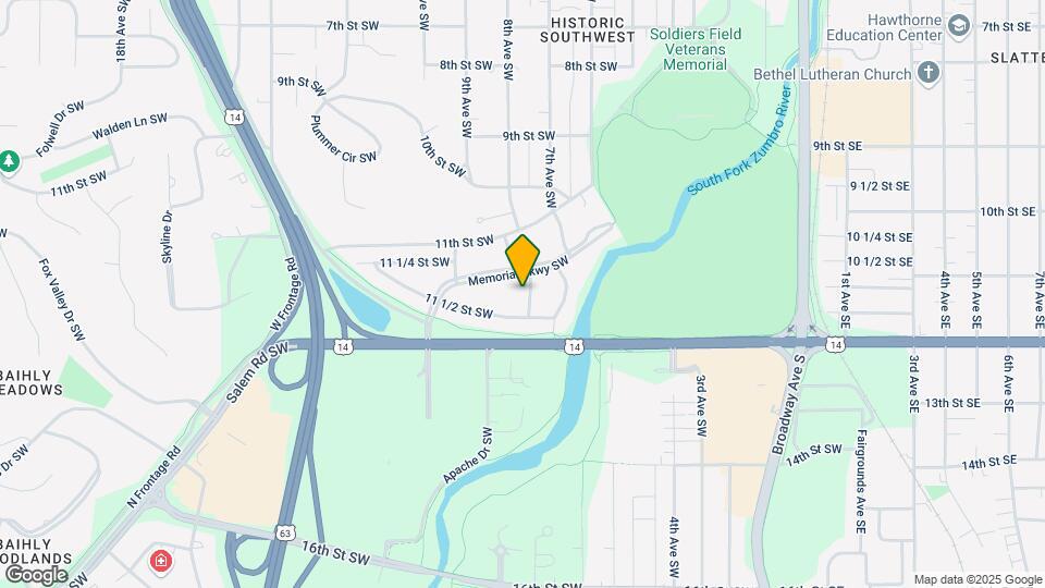1113 8th Ave SW Map and Location Details