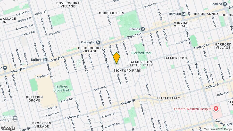 431 Roxton Rd Map and Location Details