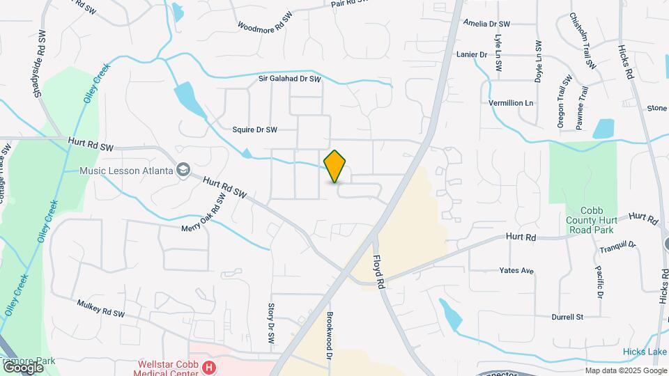 1475 Park Brooke Cir SW Map and Location Details