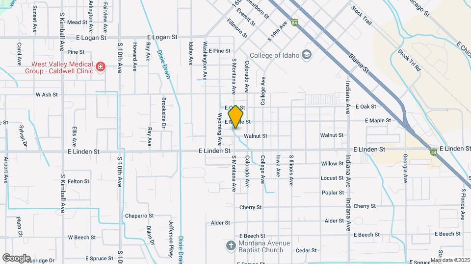 2317 S Montana Ave Map and Location Details