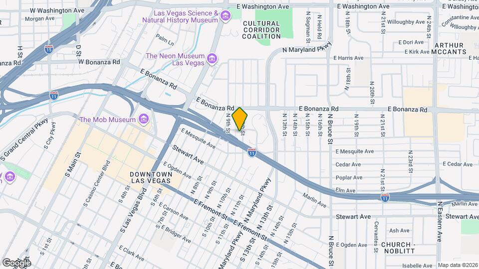 433 N 10th St Map and Location Details