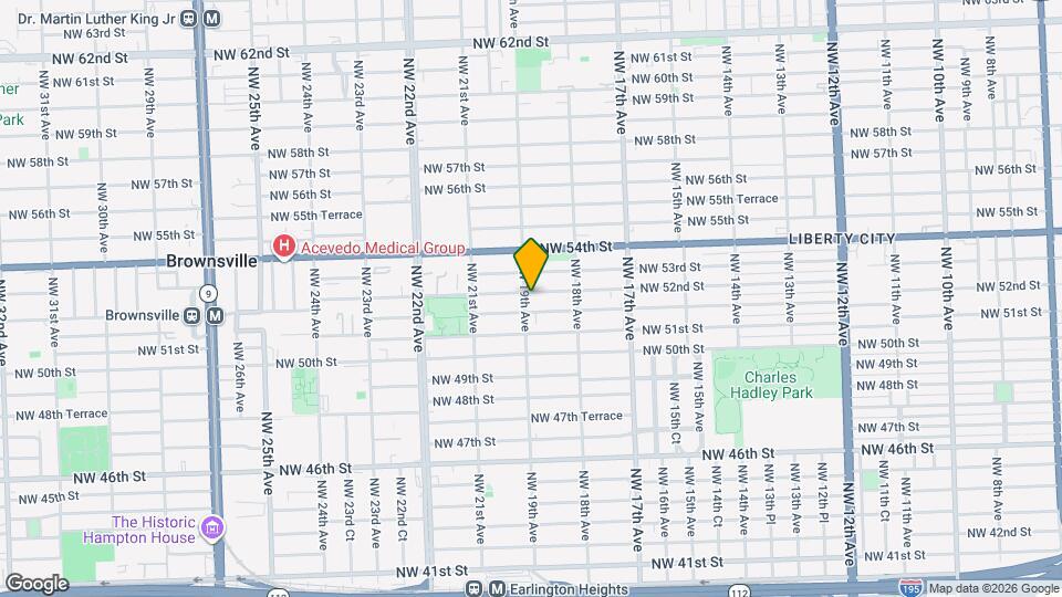 1884 NW 52nd St Map and Location Details