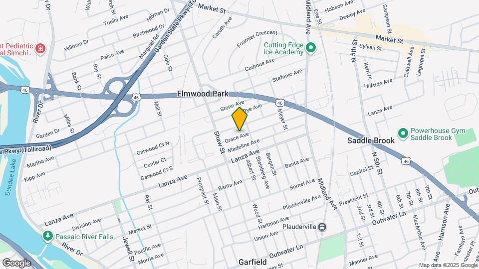 399 Grace Ave Map and Location Details