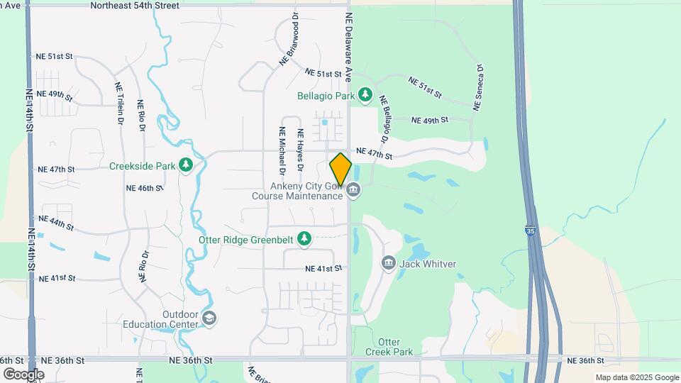 4503 NE McDougal Ln Map and Location Details