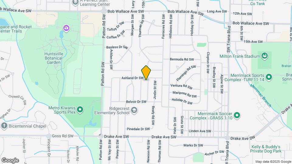 3202 Berkley St SW Map and Location Details