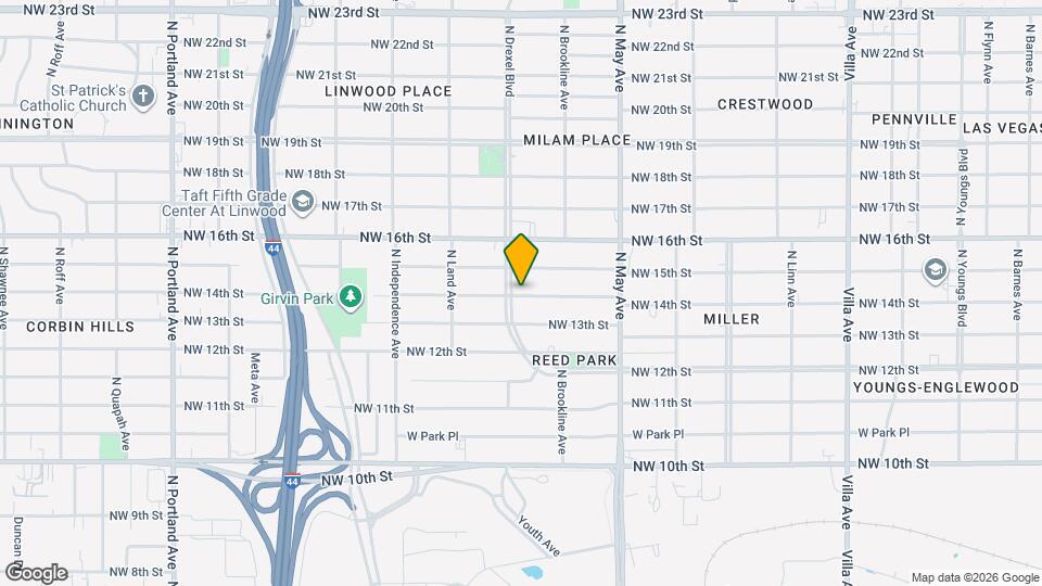 1500 N Drexel Blvd Map and Location Details