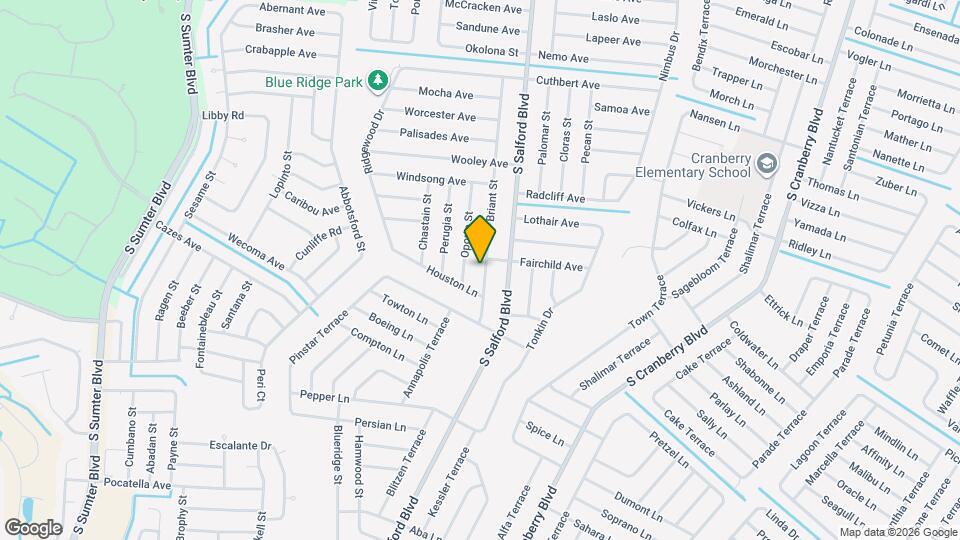 3323 Briant St Map and Location Details