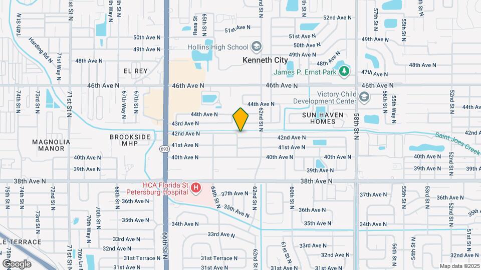 4201 63rd St N Map and Location Details