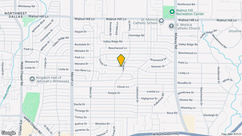 3960 Lively Ln Map and Location Details