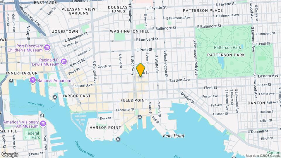 418 S Regester St Map and Location Details