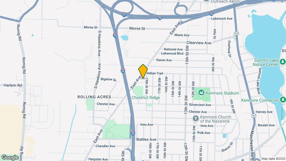 1029 Witner Ave Mapa y Detalles de la Ubicación