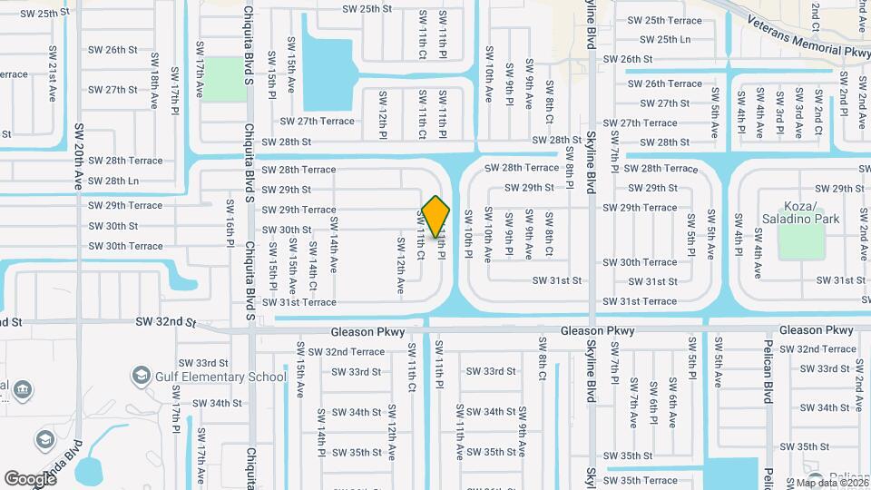 3010 SW 11th Pl Map and Location Details